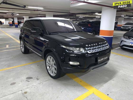 LAND ROVER RANGE ROVER EVOQUE 2.0 PRESTIGE 4WD 16V GASOLINA 4P AUTOMÁTICO LAND ROVER RANGE ROVER EVOQUE 2.0 PRESTIGE 4WD 16V GASOLINA 4P AUTOMÁTICO